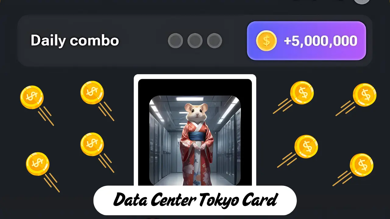 Data Center Tokyo Card in Hamster Kombat