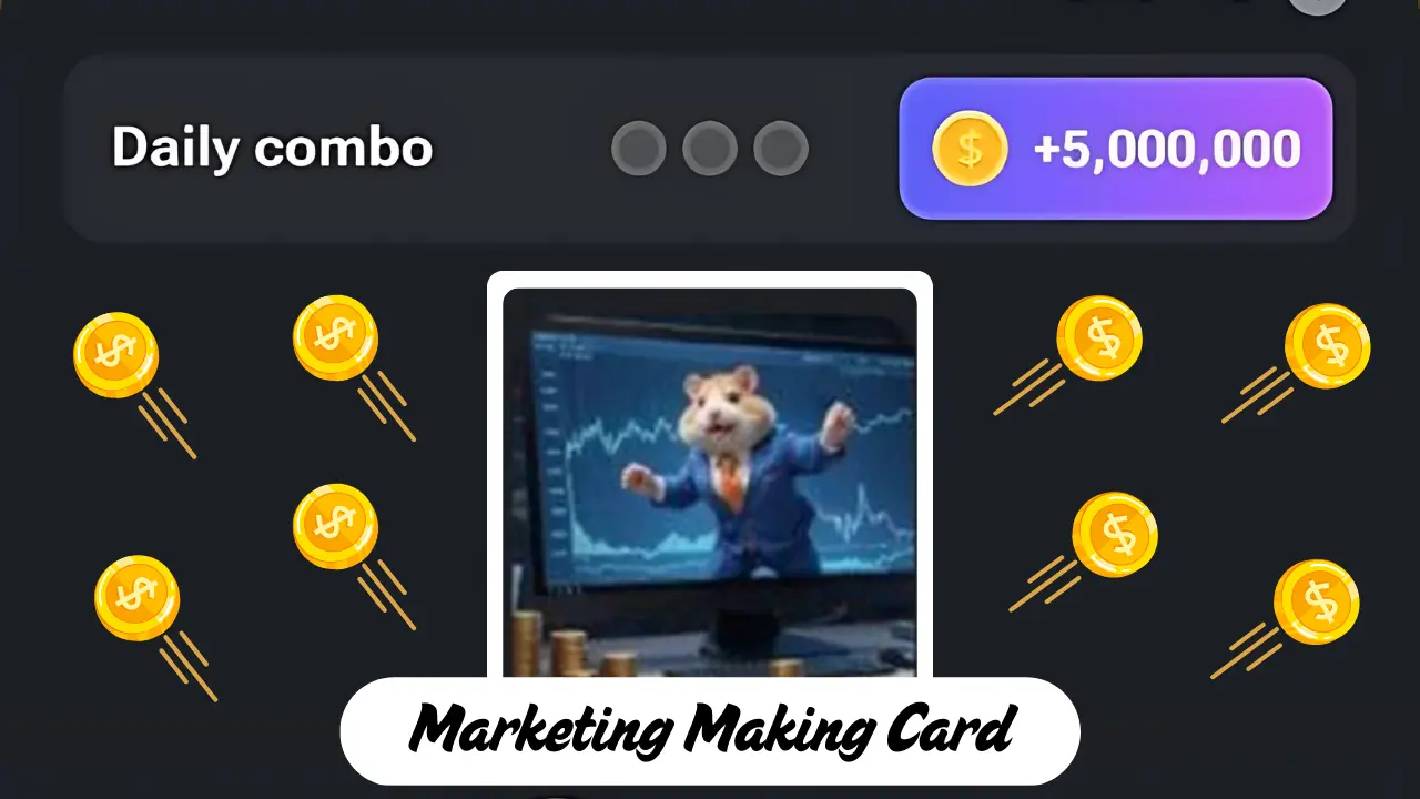 Unlock Marketing Making Card in Hamster Kombat